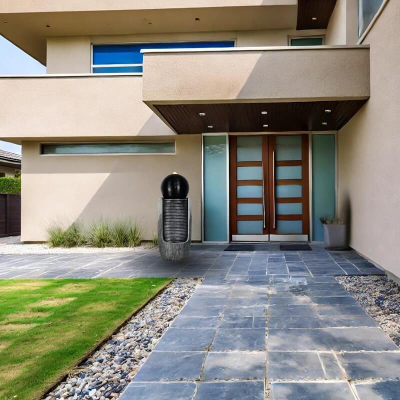 Designová vodní fontána s LED osvětlením